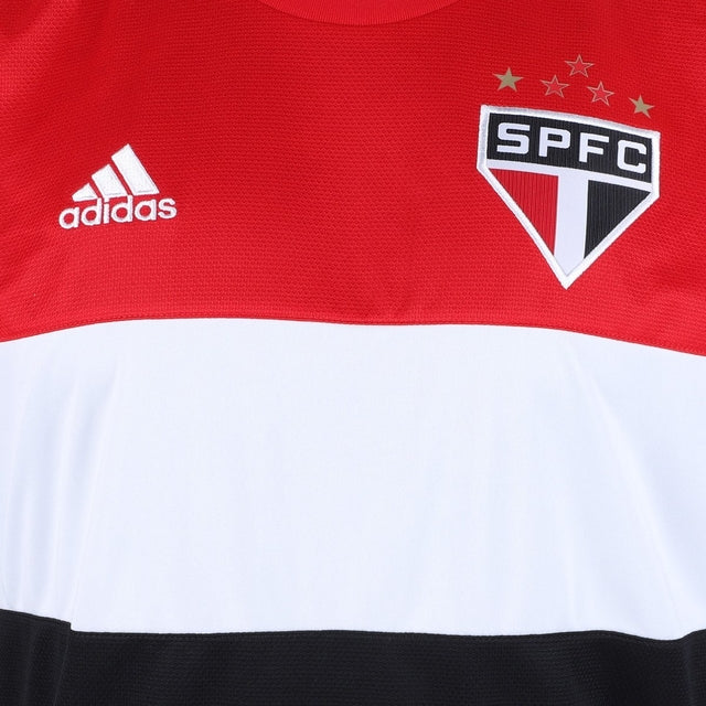 São Paulo III 21/22 Jersey - Red, Black and White