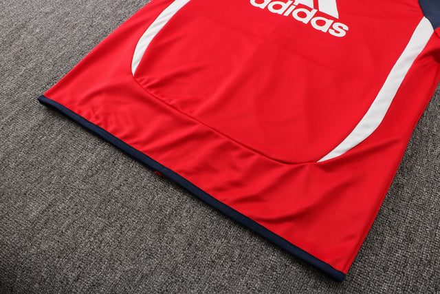 Bayern Munich 21/22 Red and Blue Tracksuit With Zip