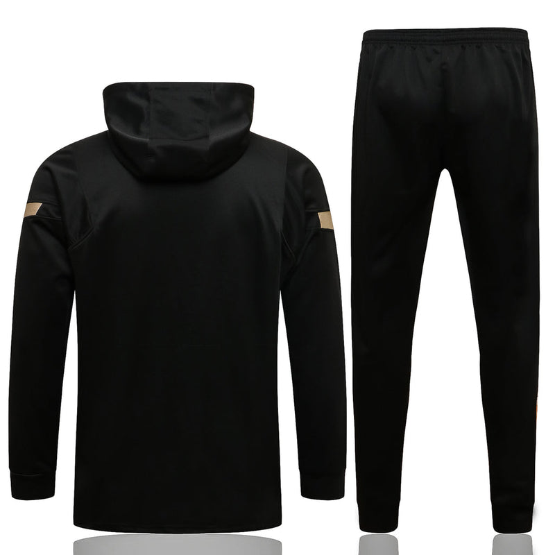 Liverpool 21/22 Tracksuit Black With Hood