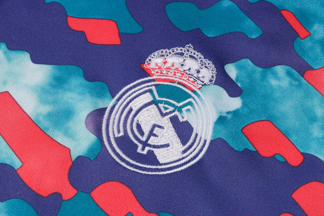 Real Madrid 21/22 Tracksuit Blue -