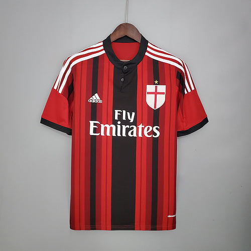 Maillot Rétro AC Milan 2014/2015 - Rouge et Noir