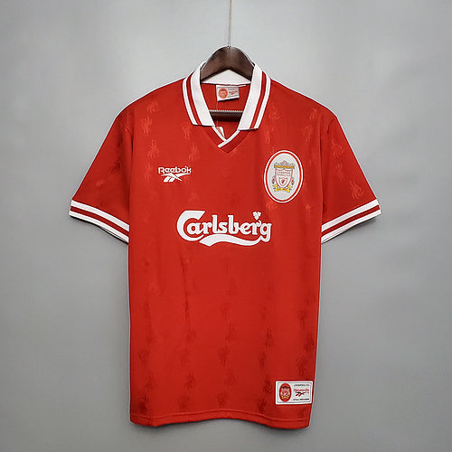 Camisola Liverpool Retrô 1996/1997 Vermelha - Reebok