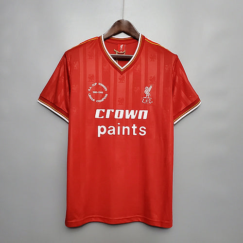 Camisola Liverpool Retrô 1985/1986 - Vermelha