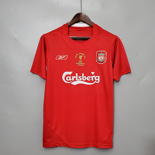 Camisola Liverpool Retrô 2005 Vermelha - Reebok