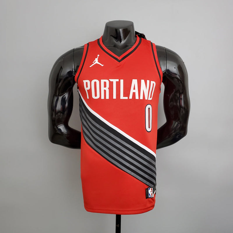 Regata NBA Portland Trail Blazers Masculina - Vermelha