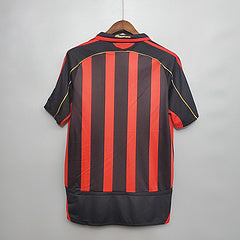AC Milan Retro 2006/2007 Jersey - Red and Black